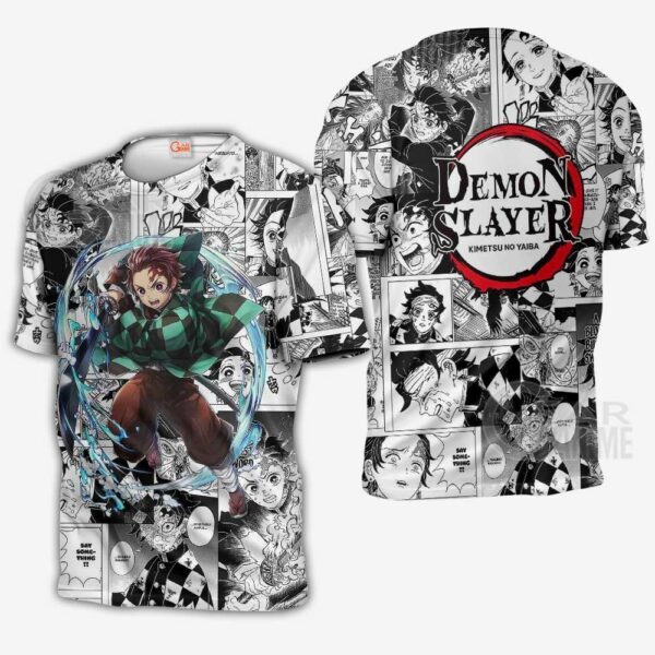 Kimetsu Hoodie Custom Tanjiro Anime Mixed Manga Shirts 4