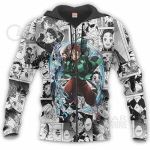 Kimetsu Hoodie Custom Tanjiro Anime Mixed Manga Shirts 15