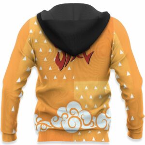 Kimetsu Zenitsu Hoodie Shirt Anime Zip Jacket 10