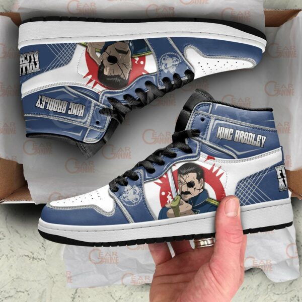 King Bradley Shoes Custom Fullmetal Alchemist Anime Sneakers 2