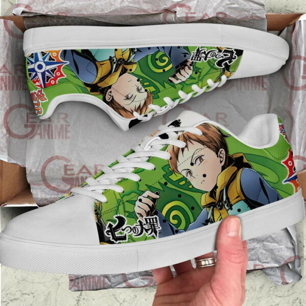 King Skate Shoes The Seven Deadly Sins Anime Custom Sneakers SK10 2