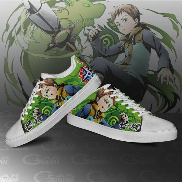 King Skate Shoes The Seven Deadly Sins Anime Custom Sneakers SK10 3