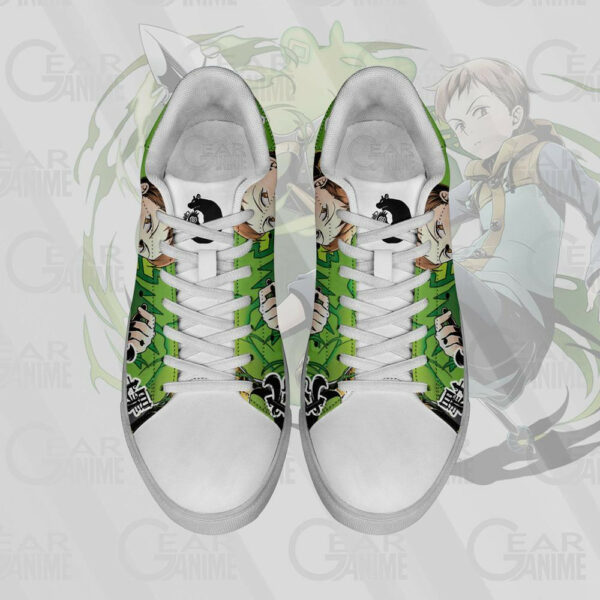 King Skate Shoes The Seven Deadly Sins Anime Custom Sneakers SK10 4