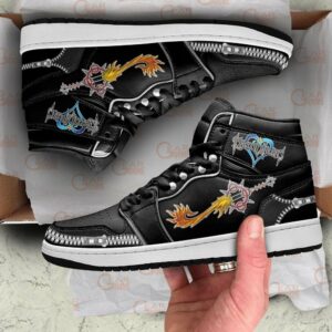 Kingdom Hearts Axel Lea Sword Shoes Custom Anime Sneakers 7
