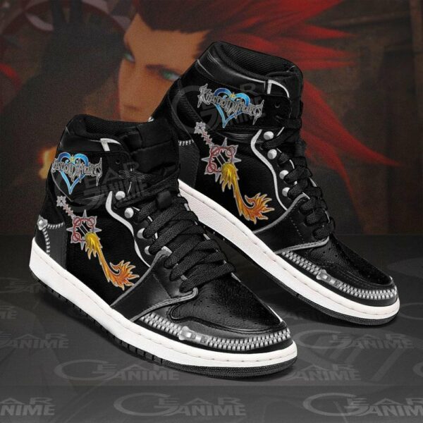 Kingdom Hearts Axel Lea Sword Shoes Custom Anime Sneakers 2