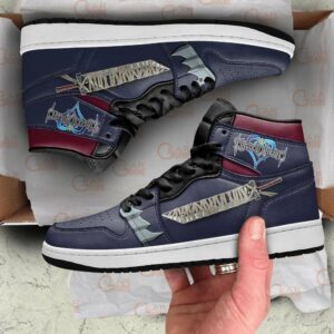 Kingdom Hearts Cloud Sword Shoes Custom Anime Sneakers 7