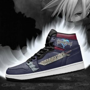 Kingdom Hearts Cloud Sword Shoes Custom Anime Sneakers 6