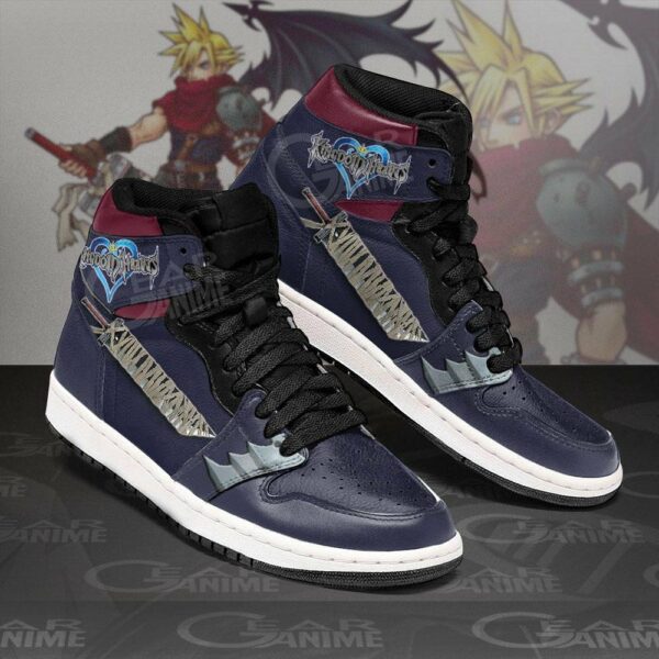 Kingdom Hearts Cloud Sword Shoes Custom Anime Sneakers 2