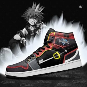 Kingdom Hearts Keyblade Shoes Custom Sora Sword Anime Sneakers 7