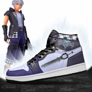 Kingdom Hearts Riku Sword Shoes Custom Anime Sneakers 7
