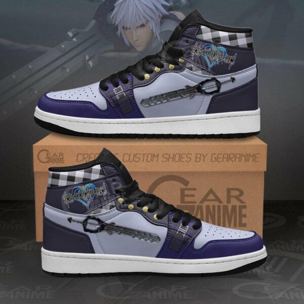 Kingdom Hearts Riku Sword Shoes Custom Anime Sneakers 1