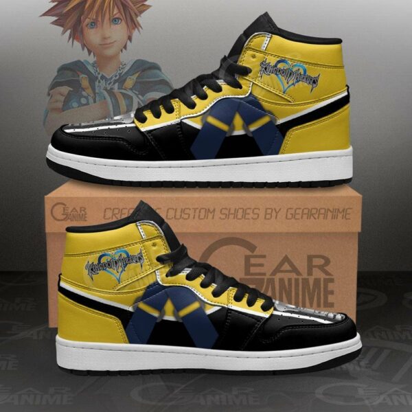 Kingdom Hearts Sora Shoes Custom Uniform Anime Sneakers 1