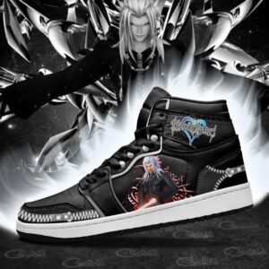 Kingdom Hearts Xemnas Shoes Custom Anime Sneakers 6