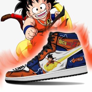 Kintoun Goku Shoes Custom Flying Nimbus Anime Dragon Ball Sneakers 5