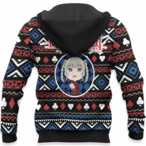 Kirari Momobami Ugly Christmas Sweater Custom Anime Kakegurui XS12 9