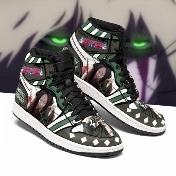 Kisuke Urahara Shoes Bleach Anime Sneakers Fan Gift Idea MN05 2