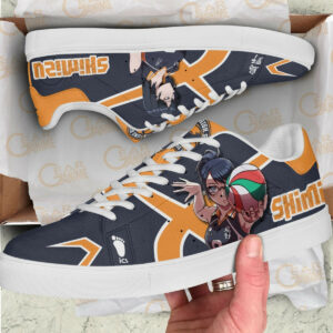 Kiyoko Shimizu Skate Shoes Custom Haikyuu Anime Sneakers 5