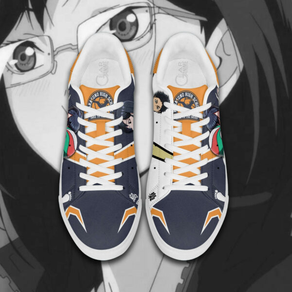Kiyoko Shimizu Skate Shoes Custom Haikyuu Anime Sneakers 4