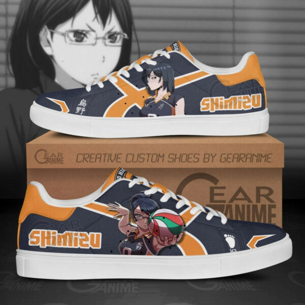 Kiyoko Shimizu Skate Shoes Custom Haikyuu Anime Sneakers 1