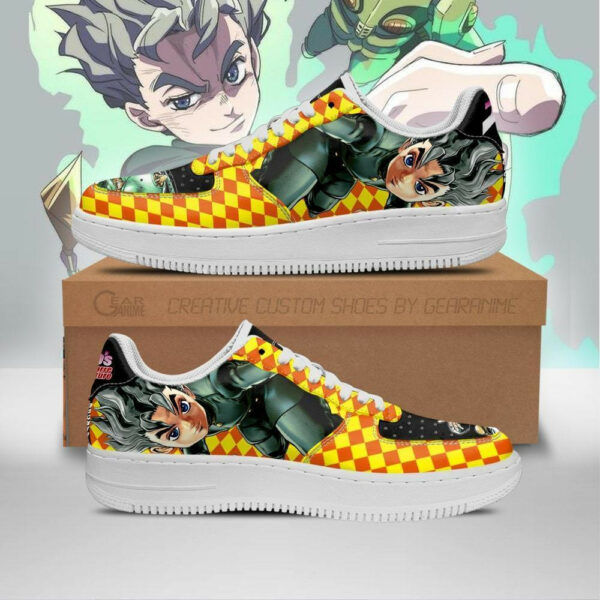 Koichi Hirose Shoes JoJo Anime Sneakers Fan Gift Idea PT06 1