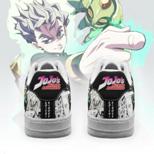 Koichi Hirose Shoes Manga Style JoJo’s Anime Sneakers Fan Gift Idea PT06 5