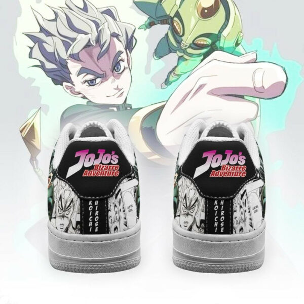 Koichi Hirose Shoes Manga Style JoJo’s Anime Sneakers Fan Gift Idea PT06 3