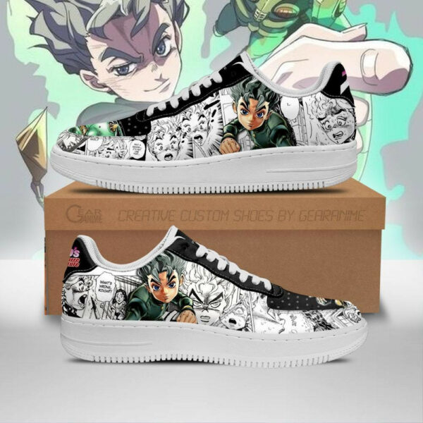 Koichi Hirose Shoes Manga Style JoJo’s Anime Sneakers Fan Gift Idea PT06 1