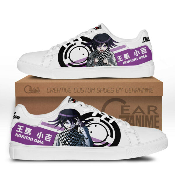 Kokichi Oma Skate Shoes Custom Anime Danganronpa Shoes 1