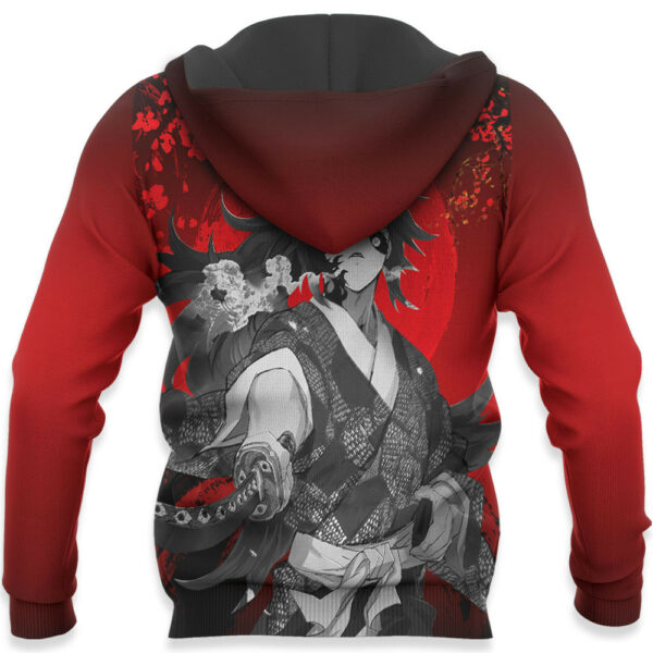 Kokushibo Hoodie Custom Kimetsu Anime Merch Clothes Japan Art 5