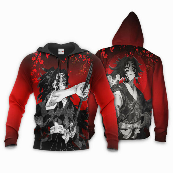 Kokushibo Hoodie Custom Kimetsu Anime Merch Clothes Japan Art 3