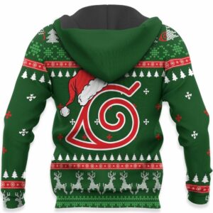 Konoha Team 10 Ugly Christmas Sweater Custom Naruto Anime XS12 8