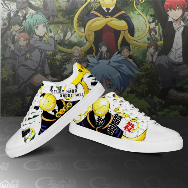 Koro Sensei Skate Shoes Assassination Classroom Anime Sneakers SK10 2