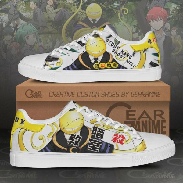 Koro Sensei Skate Shoes Assassination Classroom Anime Sneakers SK10 1