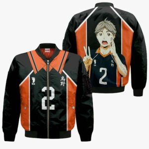 Koshi Sugawara Karasuno Hoodie Shirts Haikyuu Anime 11