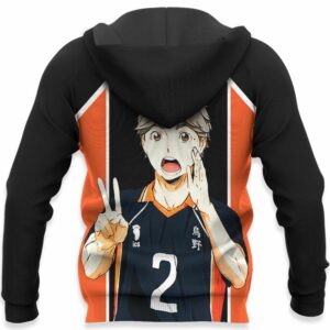 Koshi Sugawara Karasuno Hoodie Shirts Haikyuu Anime 12