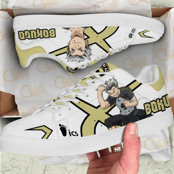 Kotaro Bokuto Skate Shoes Custom Haikyuu Anime Sneakers 2