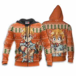 Kou Minamoto Ugly Christmas Sweater Custom Anime Toilet-bound Hanako-kun XS12 6