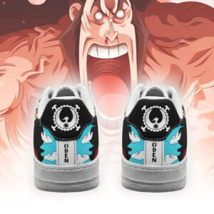 Kouzuki Oden Air Shoes Custom Anime One Piece Sneakers 5