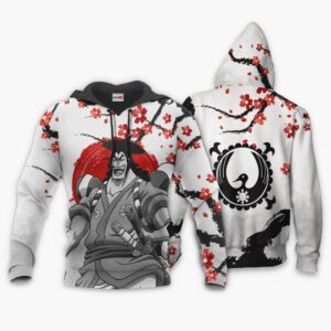 Kozuki Oden Hoodie Custom Japan Style One Piece Anime Shirt 8