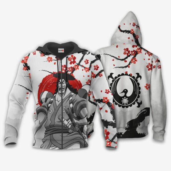 Kozuki Oden Hoodie Custom Japan Style One Piece Anime Shirt 1