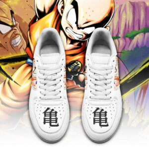 Krillin Air Shoes Custom Anime Dragon Ball Sneakers Simple Style 4