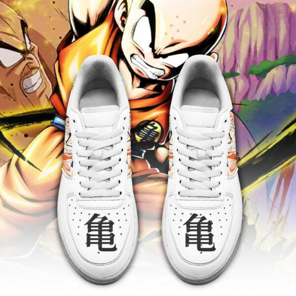 Krillin Air Shoes Custom Anime Dragon Ball Sneakers Simple Style 2