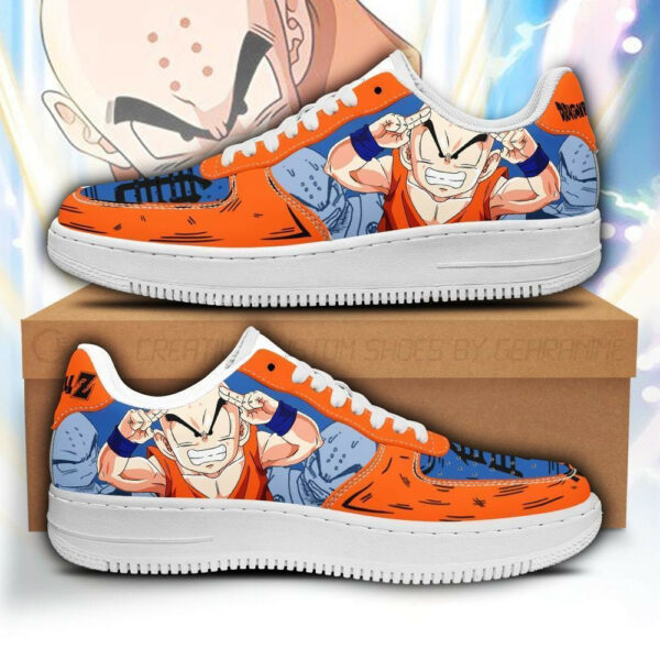 Krillin Shoes Custom Dragon Ball Anime Sneakers Fan Gift PT05 1