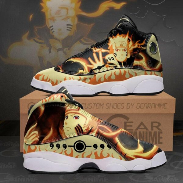 Kurama Mode Shoes Custom Anime Sneakers 2