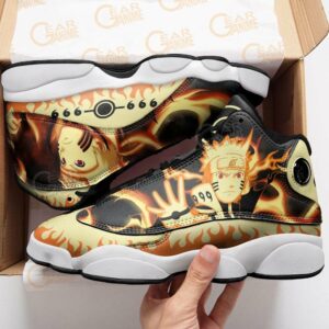 Kurama Mode Shoes Custom Anime Sneakers 7