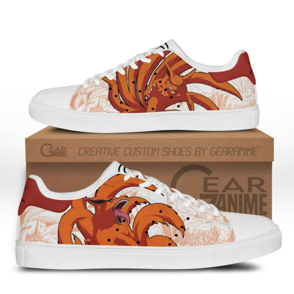 Kurama Skate Shoes Custom Naruto Anime Sneakers 1