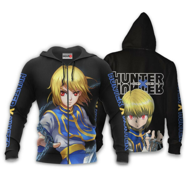 Kurapika Hoodie Custom HxH Anime Merch Clothes 1