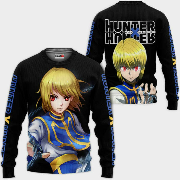 Kurapika Hoodie Custom HxH Anime Merch Clothes 2