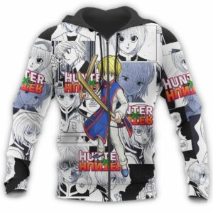 Kurapika Shirt Sweater HxH Anime Hoodie Jacket Manga Style 15