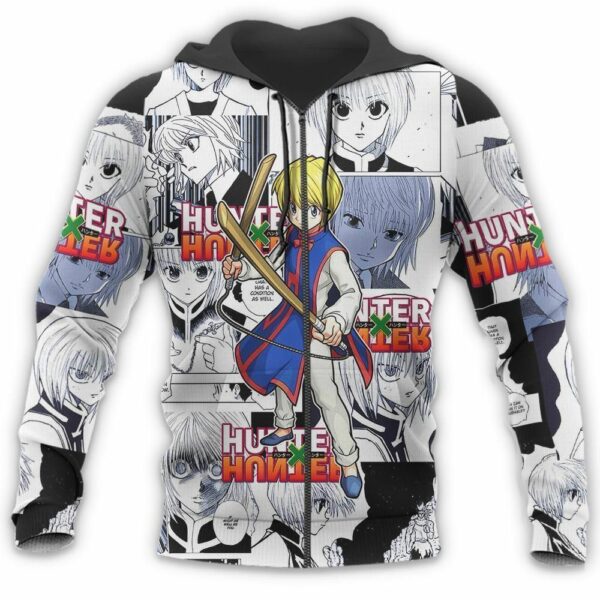 Kurapika Shirt Sweater HxH Anime Hoodie Jacket Manga Style 8